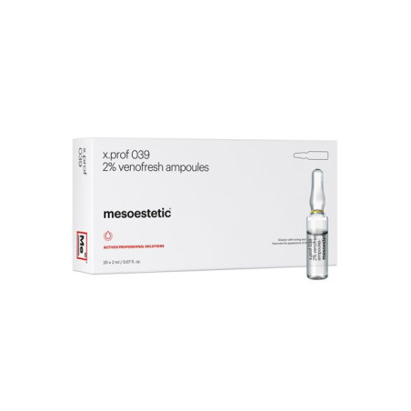 MESOESTETIC X.PROF 039 2% VENOFRESH AMPOULES